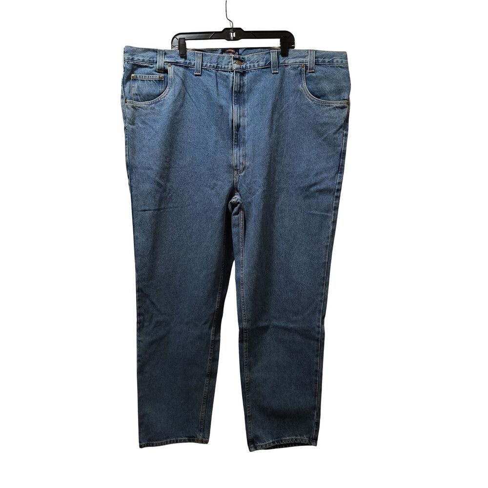 Grade A Jeans Traditional Denim Jeans Men 54x34 Blue Classic Fit Straight VTG